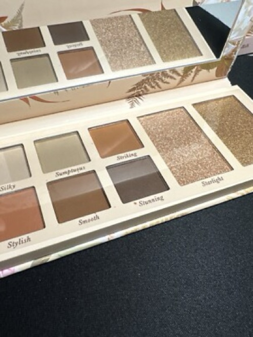 Laura Geller Pink Floral Soft Satins Eyeshadow & Highlighter Palette - Picture 2 of 2